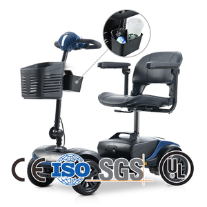 Heavy-Duty Adjustable Motorized Mobility Scooter for Disabled Person