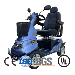 Green Power Four Wheel Electric Mobility Scooter for Metro
