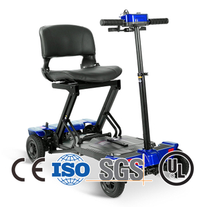 Heavy-Duty Adjustable Motorized Mobility Scooter for Disabled Person