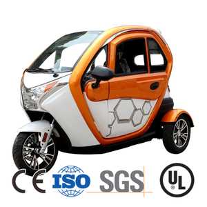 Small 72V 4000W Passenger Three Wheel Electric Tricycle Cost