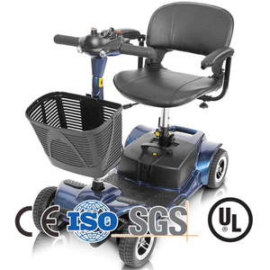 Green Power Four Wheel Electric Mobility Scooter for Metro
